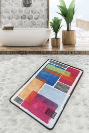 Mijölnir Alfombrilla de Baño Multicolor 70 x 120 cm